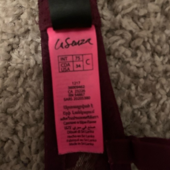 LASENZA purple lace bra - Picture 3 of 3